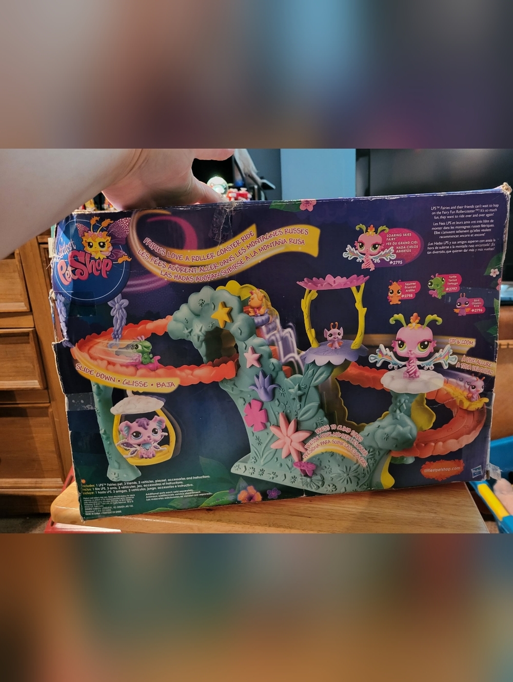LPS Littlest Pet Shop Fairy Roller Coaster Playset In Box - Picture 5 of 8